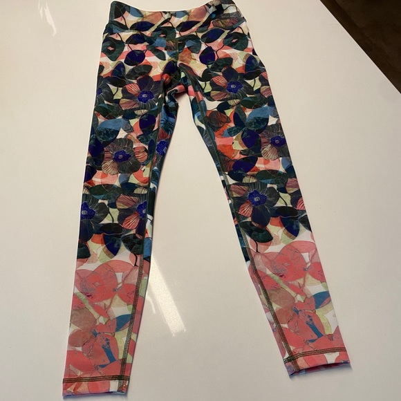 Anthropologie Pure + Good Floral Leggings XS - Picture 4 of 12